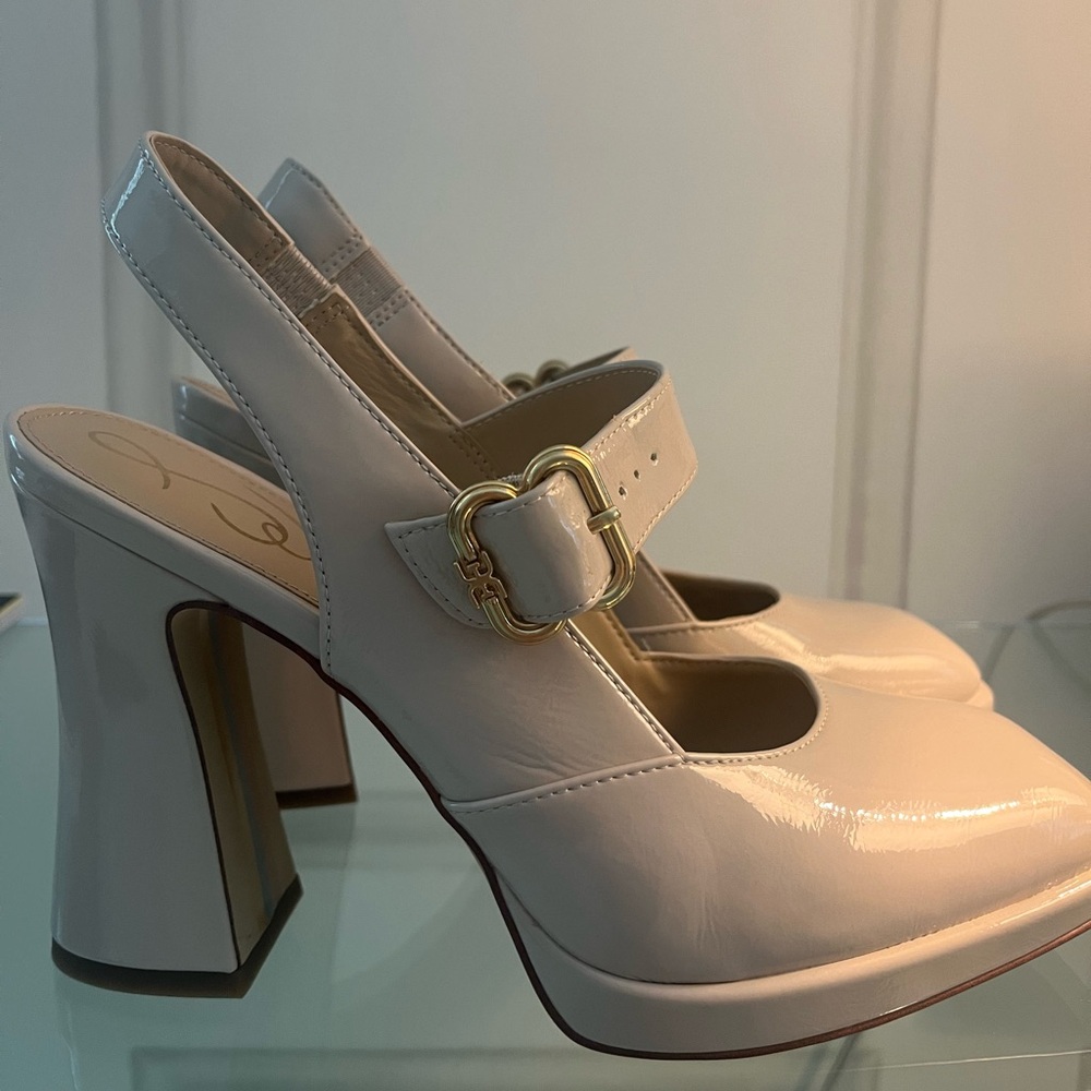 Sam Edelman Jildie women’s 9.5 (patent linen)